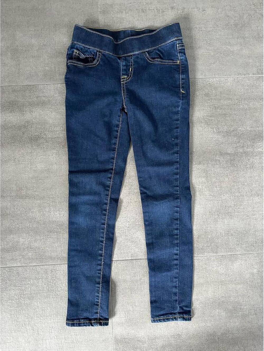 Girls • 7 • Cat & Jack • Dark Wash Denim Jeggings